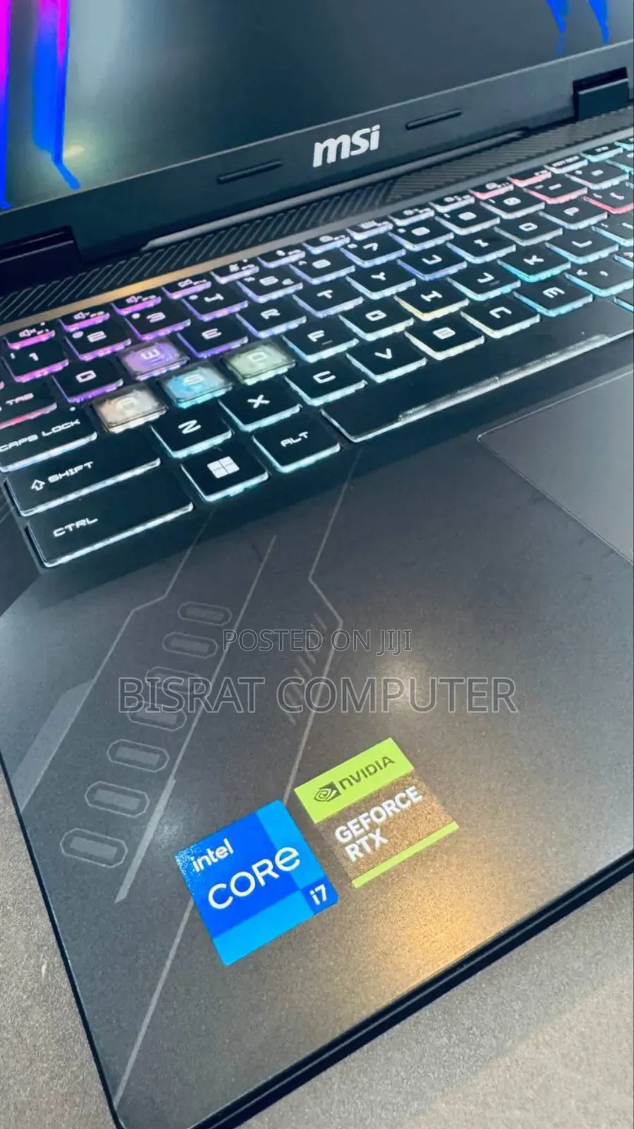 New Laptop MSI GF63 16GB Intel Core I7 SSD 1T