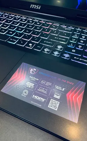 New Laptop MSI GF63 16GB Intel Core I7 SSD 1T