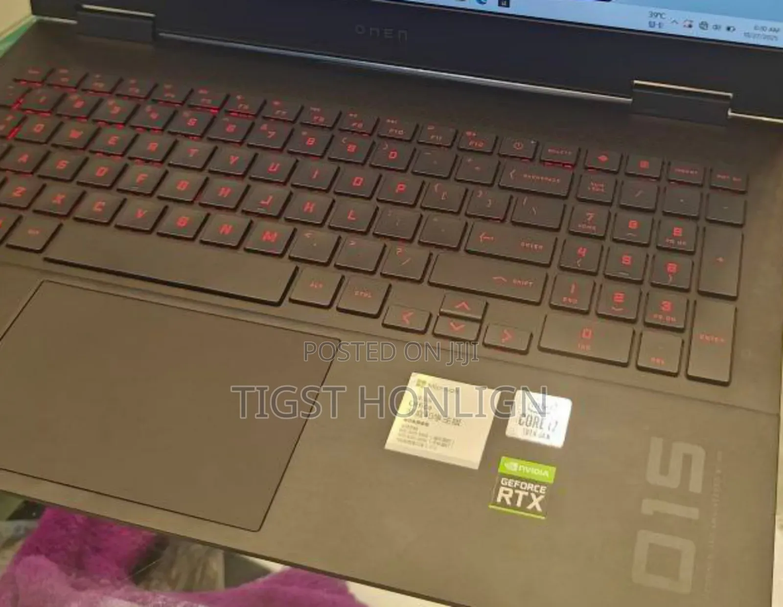 New Laptop HP Omen 15 32GB Intel Core I7 SSD 1T