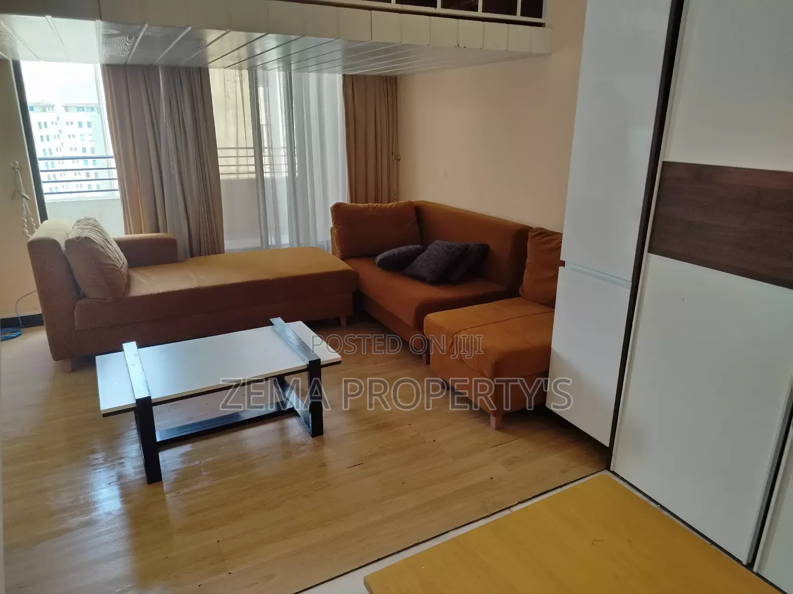 Furnished 1bdrm Apartment in Bole for rent