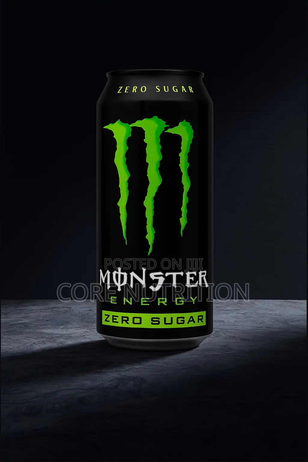 Power In Shadows , Monster Energy Drink ( Ziro Sugar) 500ml