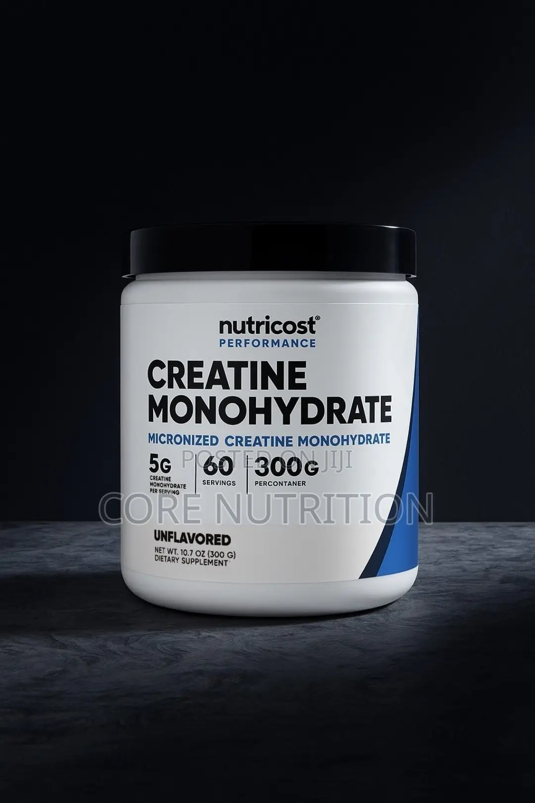 Creatine Monohydrate 300g ( 60 Servings)