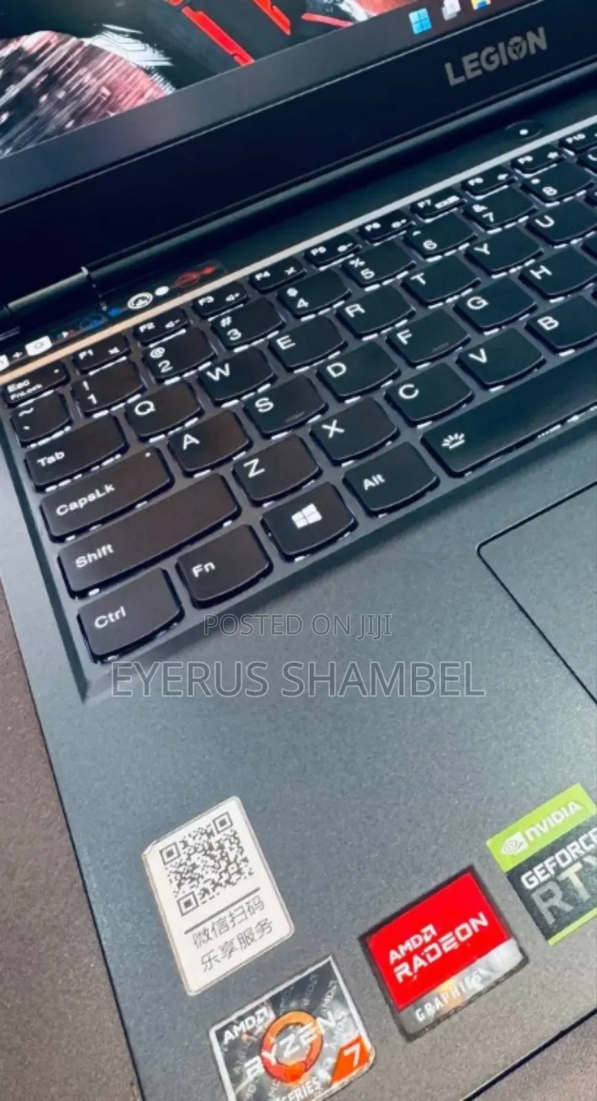 New Laptop Lenovo Legion 7 16GB AMD Ryzen 7 SSD 512GB