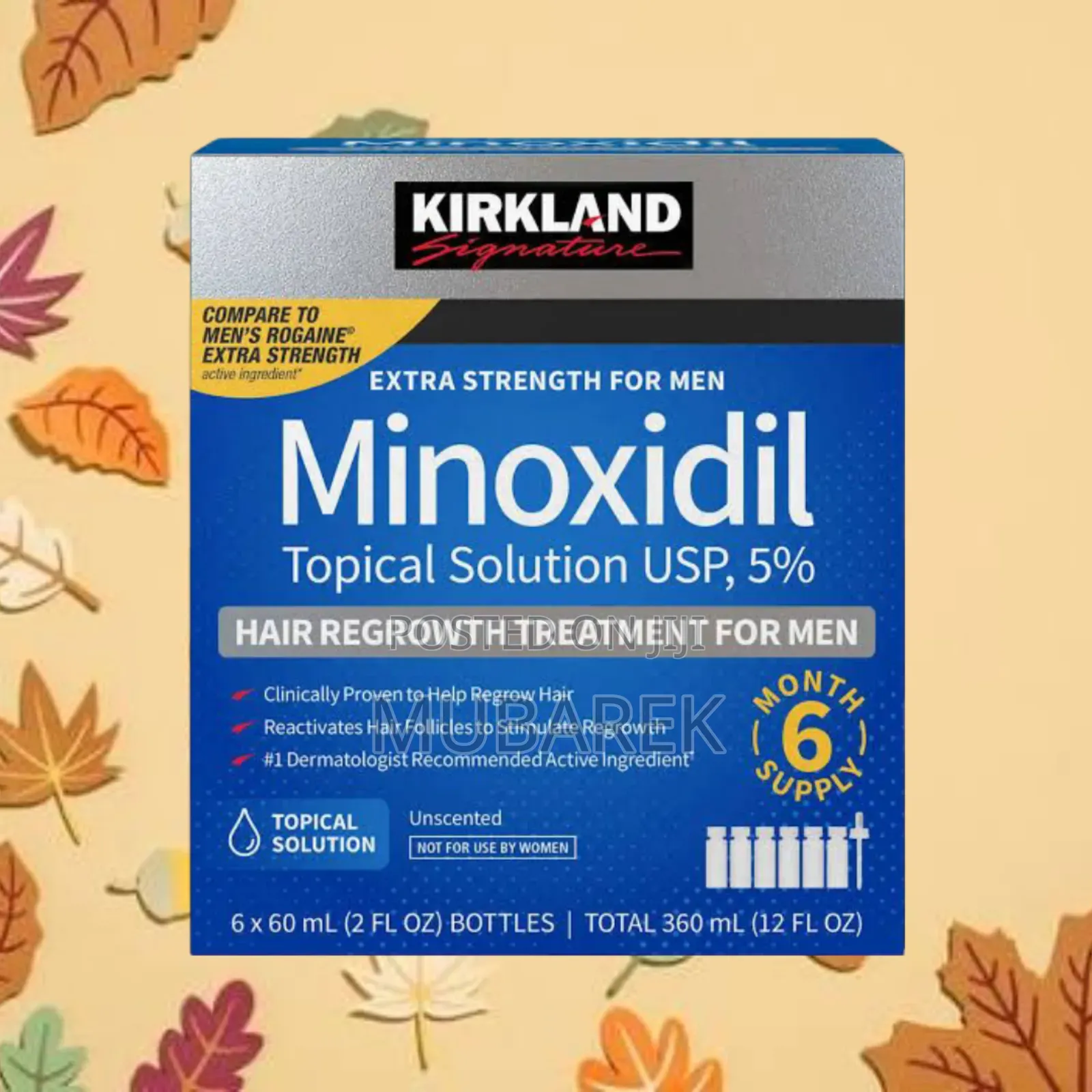 Minoxidil Rapid Change Oil: Renew and Thicken Hair 5%