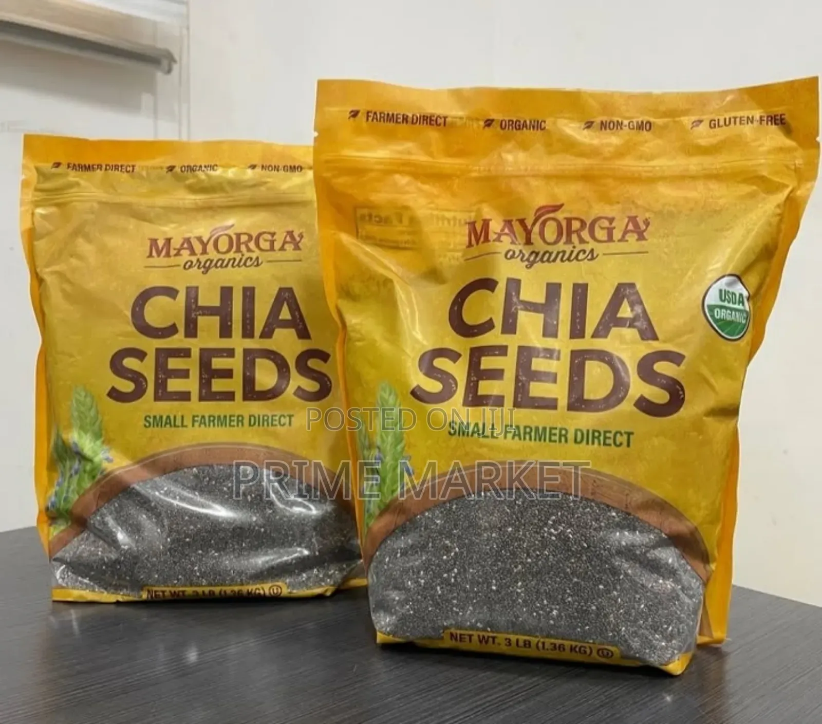 Mayorga Organic Raw Chia Seeds | Omega 3| Usda Certified, Gluten-Free