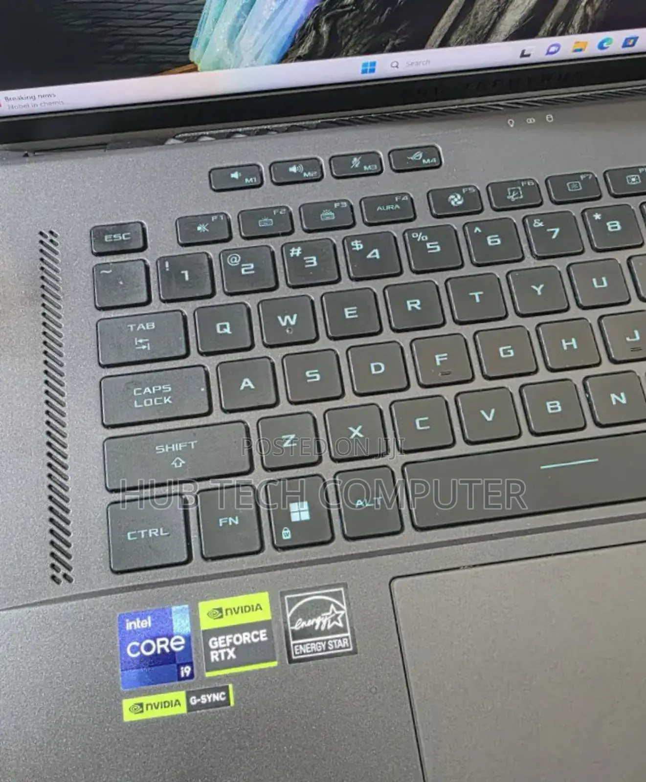 New Laptop Asus ROG Zephyrus G16 16GB Intel Core I9 SSD 1T