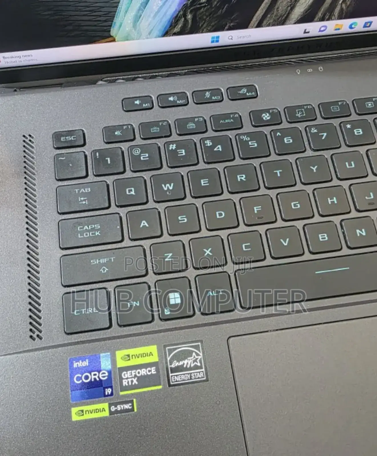 New Laptop Asus ROG Zephyrus G16 16GB Intel Core I9 SSD 1T