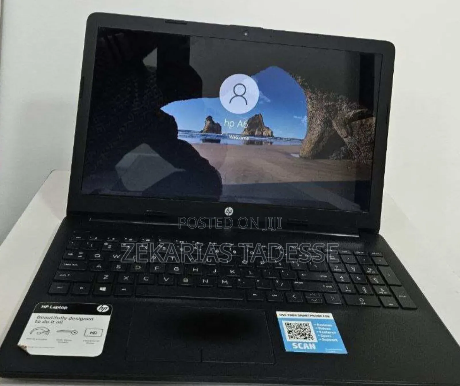 New Laptop HP Stream Notebook 4GB AMD A6 SSD 256GB