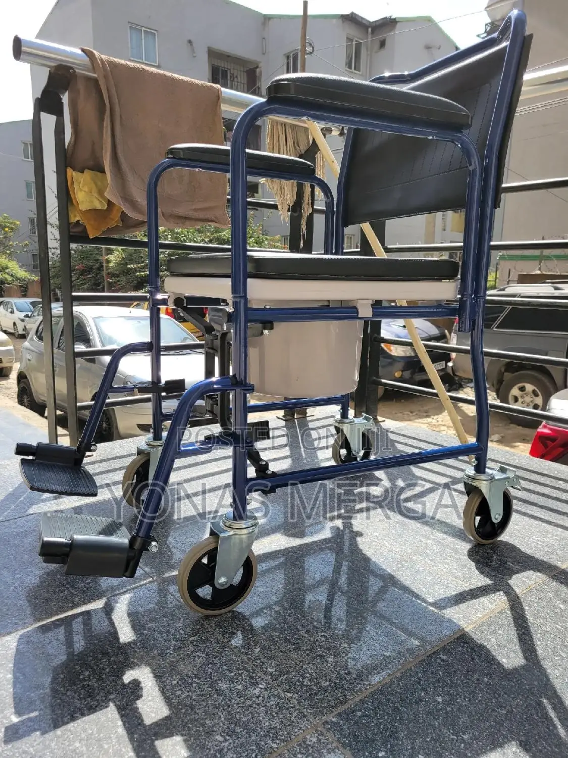 Commode Chair麗郟toilet Shower Chair度令hygienic Blow Moulded Easy Clean