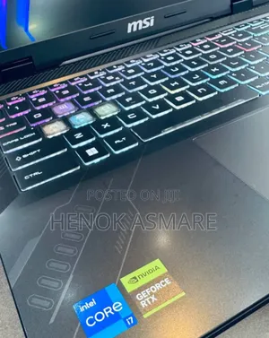 New Laptop MSI Crosshair 15 16GB Intel Core I7 SSD 1T