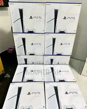 Packed Palystation 5 Slim ለ ቤት, ለ Game Zone ብዛት አስገብተናል