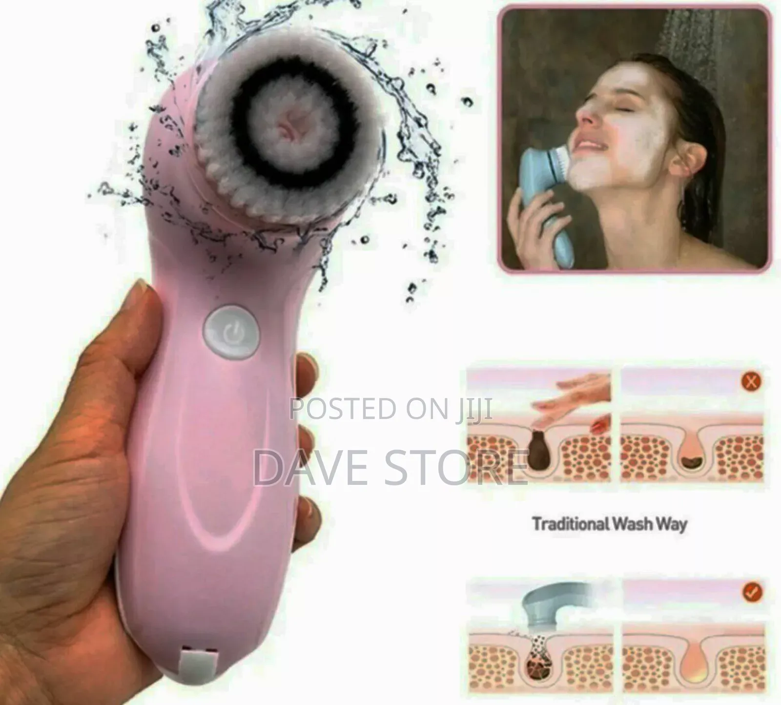 Mora 4 In 1 Facial Skin Car Cleansing
