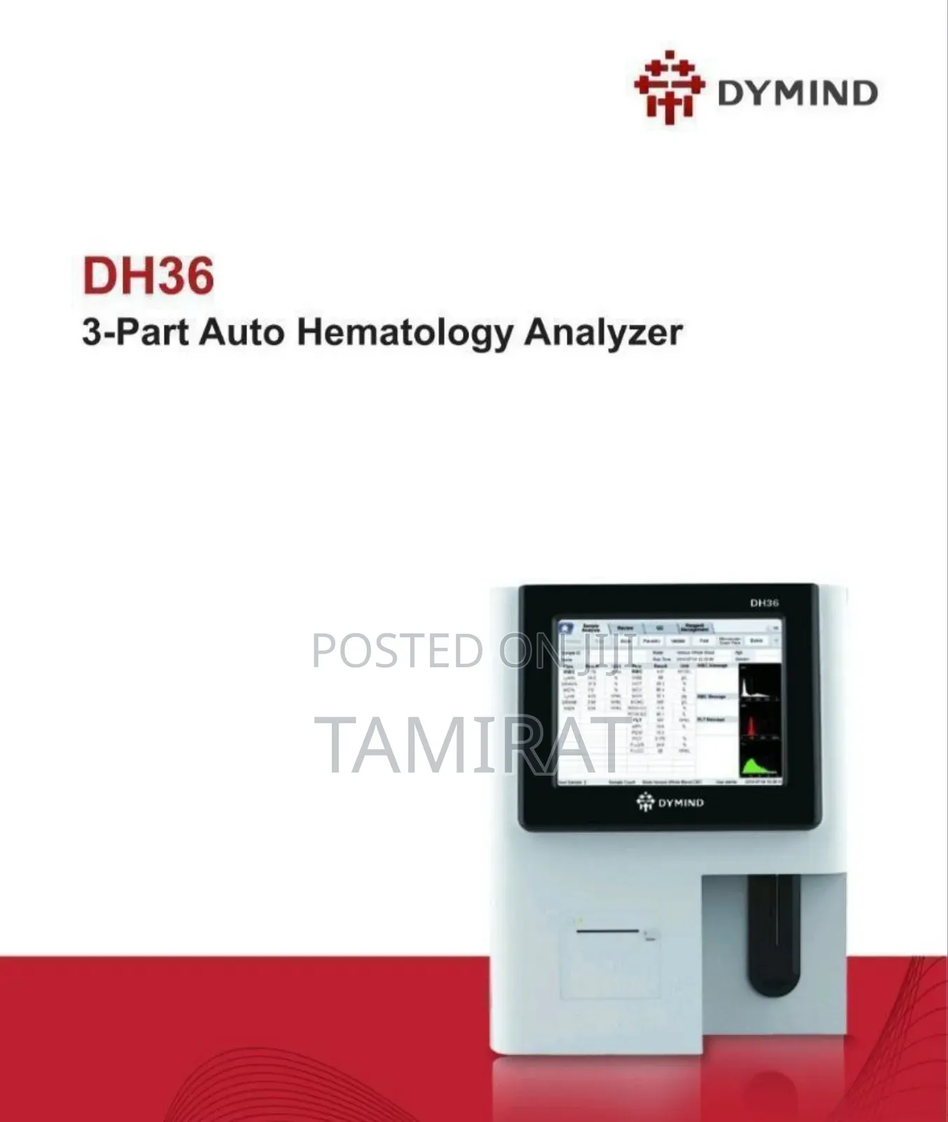 Dymind Dh 36/Hematology Analyzer