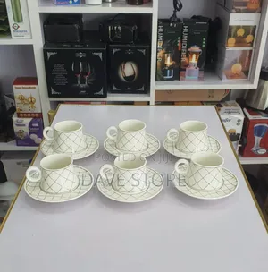 Coffee Cup Set of 6 and 12 Pieces