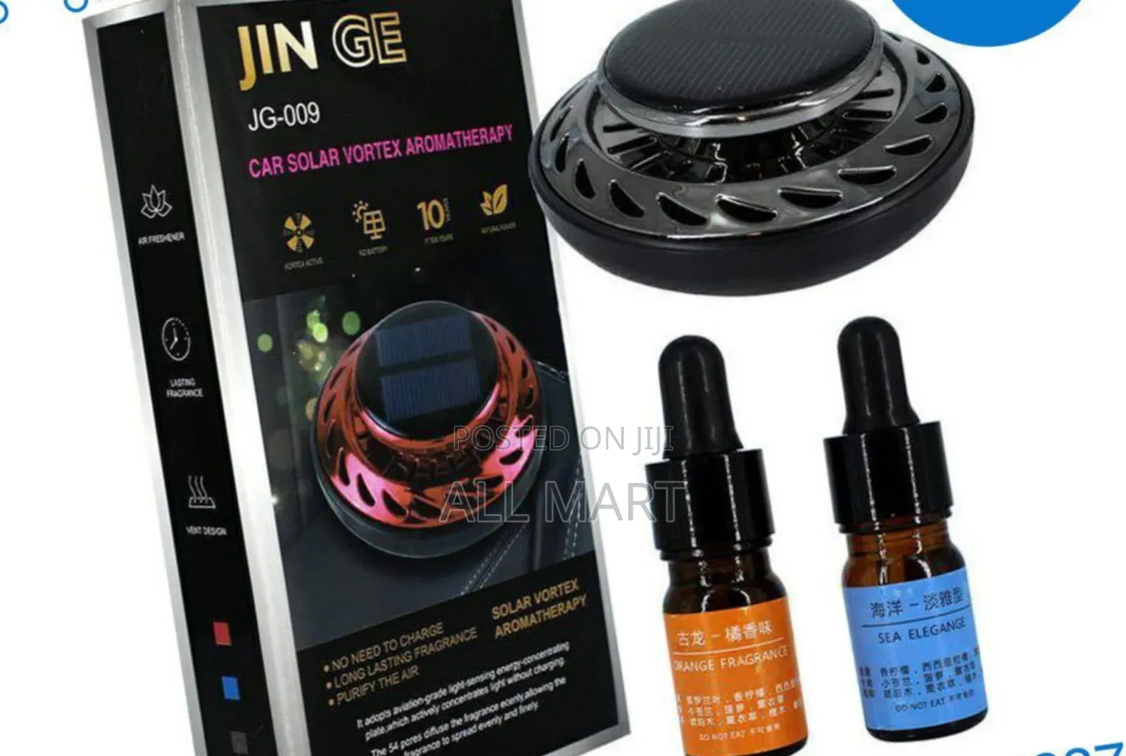 Car Solar Vortex Aromatherapy