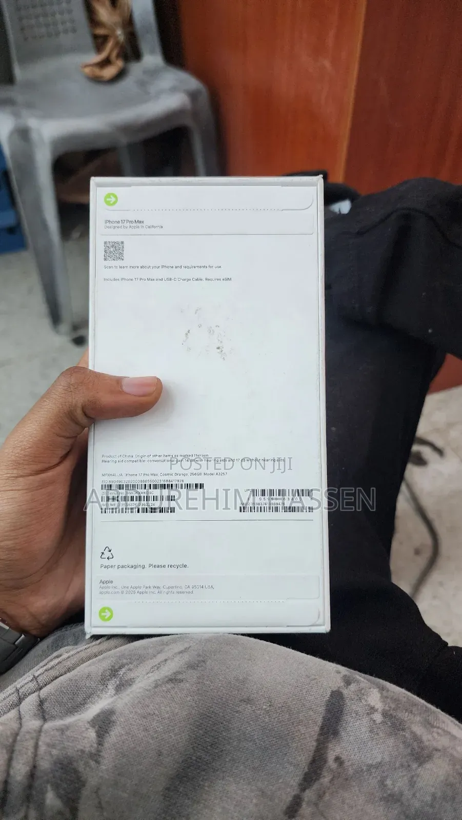 New Apple iPhone 17 Pro Max 256 GB Orange