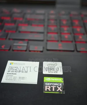 New Laptop HP Omen 15 16GB Intel Core I7 SSD 1T