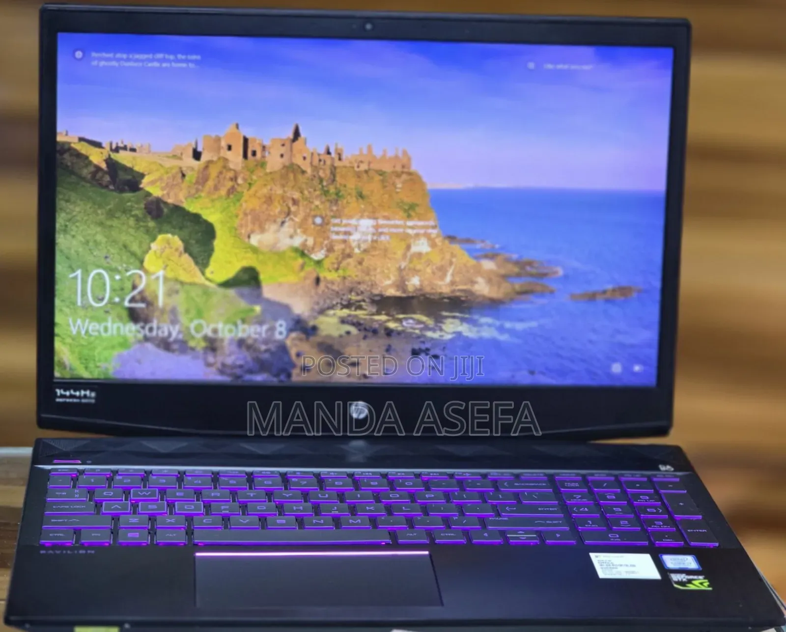 New Laptop HP Pavilion Power 15 16GB Intel Core I7 SSD 512GB