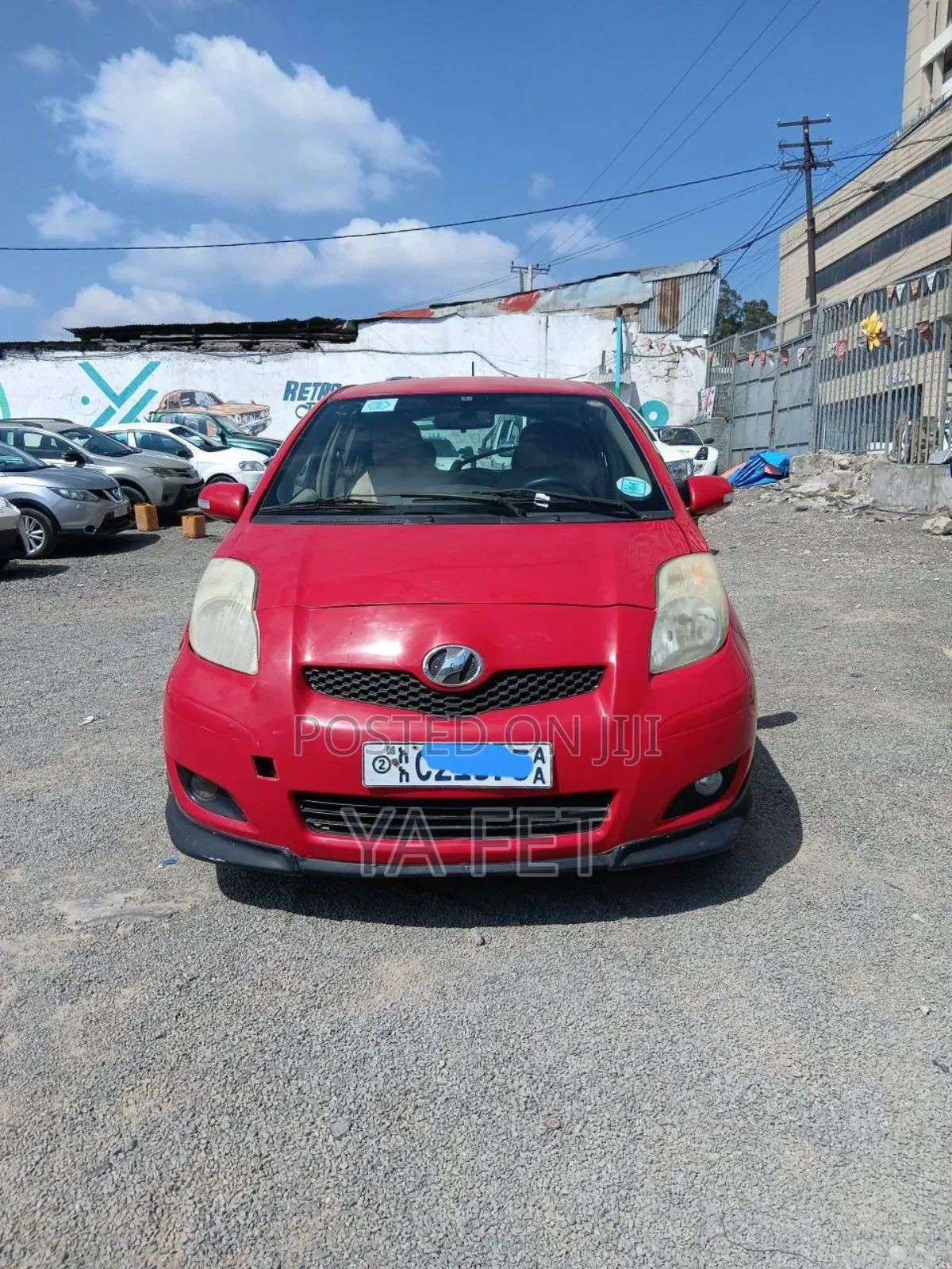 Toyota Yaris Base Hatchback 3dr 2010 Red