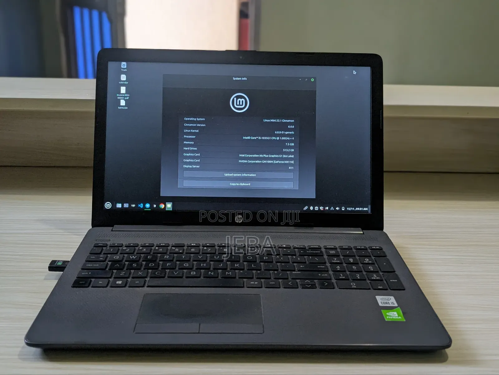 Laptop HP 250 G7 8GB Intel Core I5 SSD 512GB