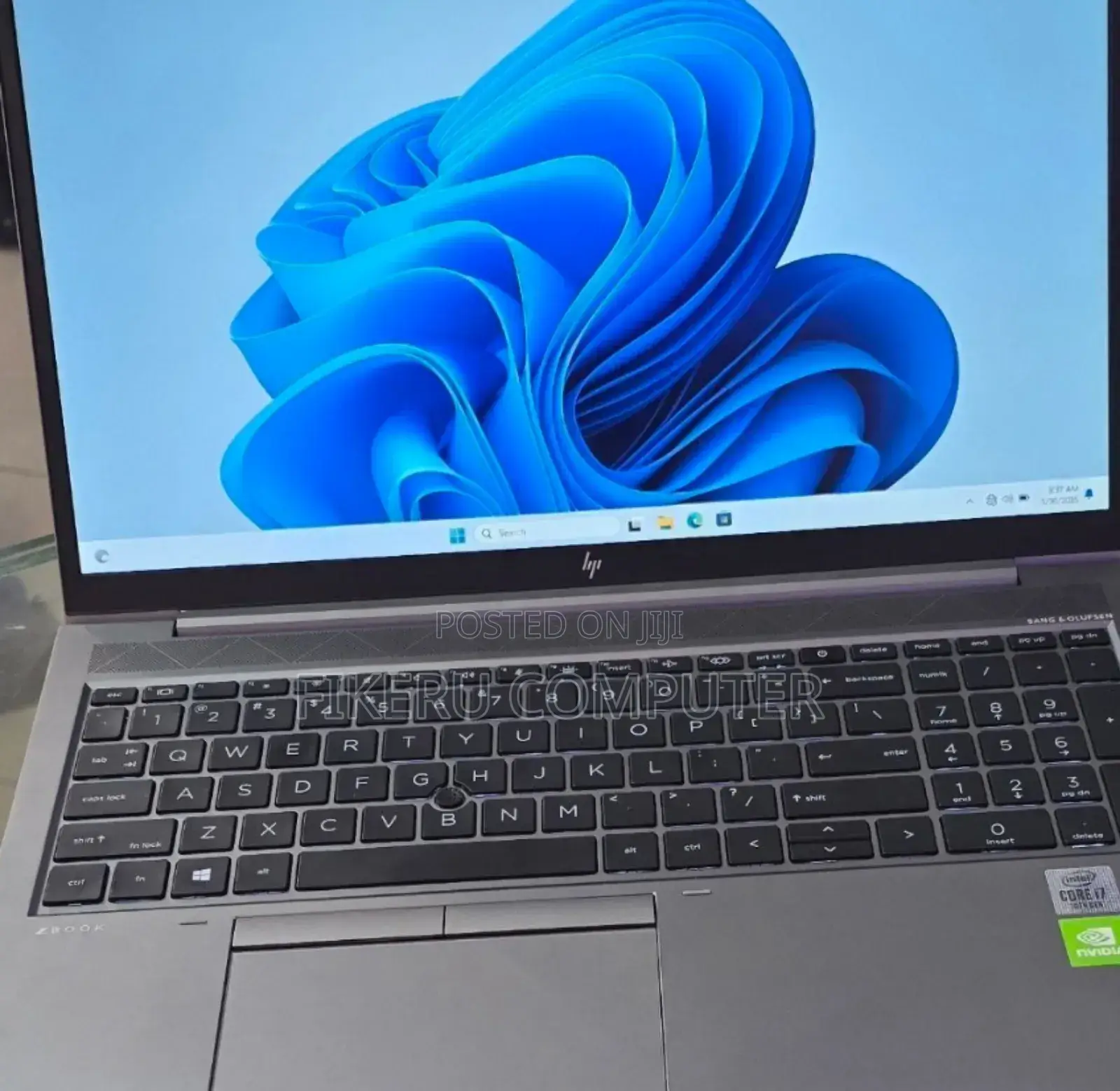 New Laptop HP ZBook Fury 15 G8 16GB Intel Core I7 SSD 1T