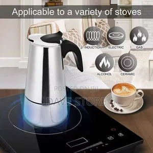  Stainless Steel Espresso Maker