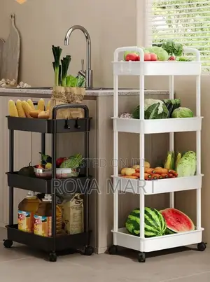 ከፕላስቲክ የተሰራ በቀላሉ የሚገጣጠም ሼልፍ