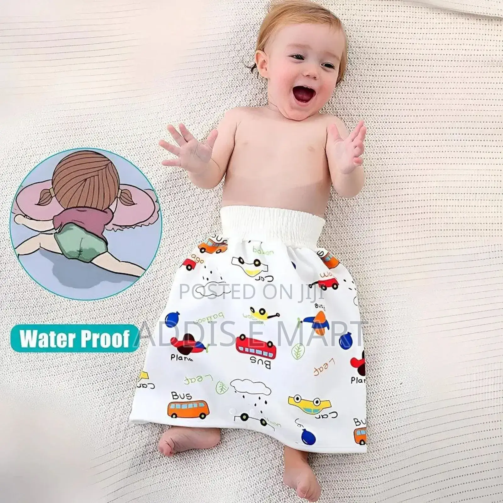 Water Proof Baby Daiper Skirt