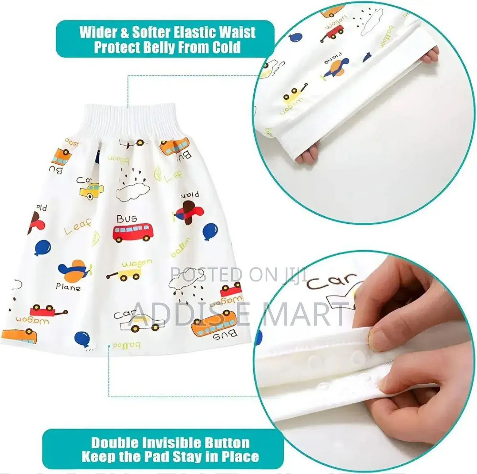 Water Proof Baby Daiper Skirt