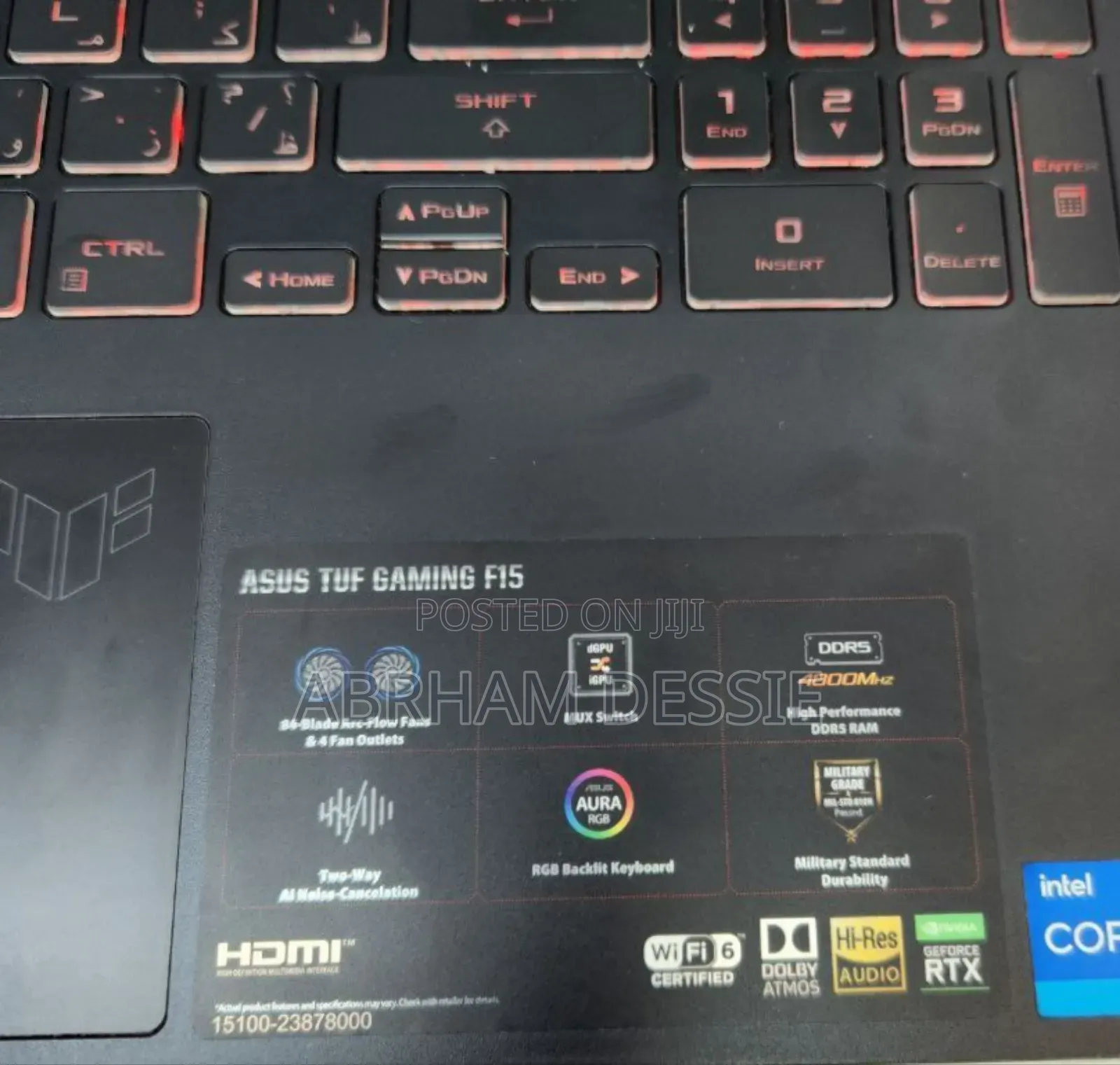 New Laptop Asus 16GB Intel Core I7 SSD 512GB