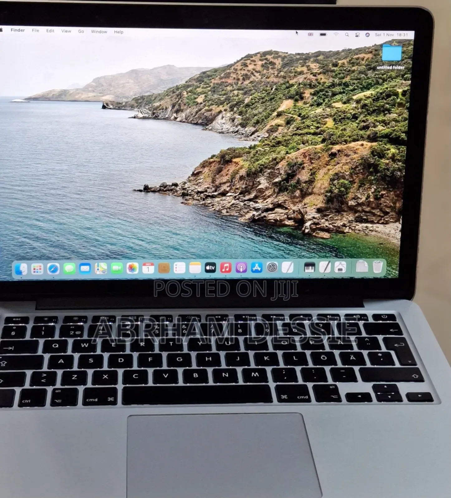 New Laptop Apple MacBook Pro 2014 8GB Intel Core I7 SSD 256GB