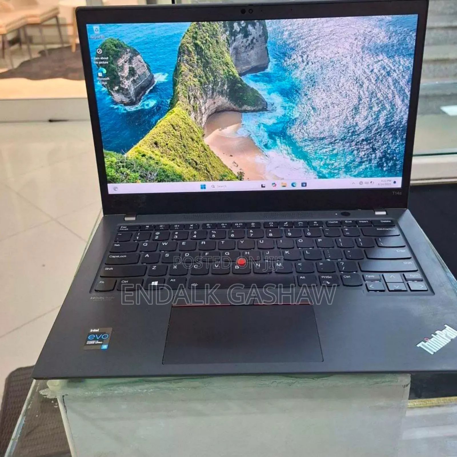 New Laptop Lenovo ThinkPad T14 16GB Intel Core I5 SSD 512GB