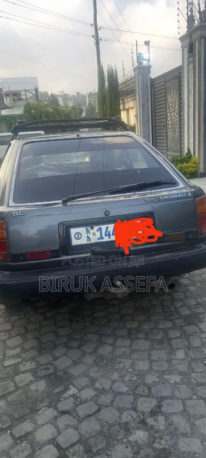Toyota Carina 1.8 Liftback 1986 Matt Black