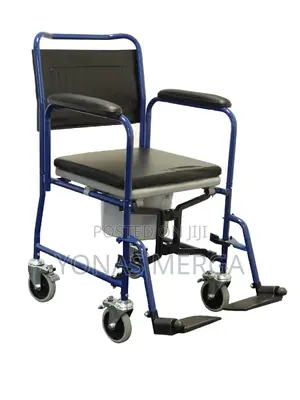 Photo - Hospital Rehabilitation Portable Movable Toilet耷痣bathroom Chair甑官potty