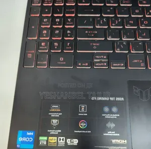 New Laptop Asus TUF Gaming A15 16GB Intel Core I7 SSD 512GB