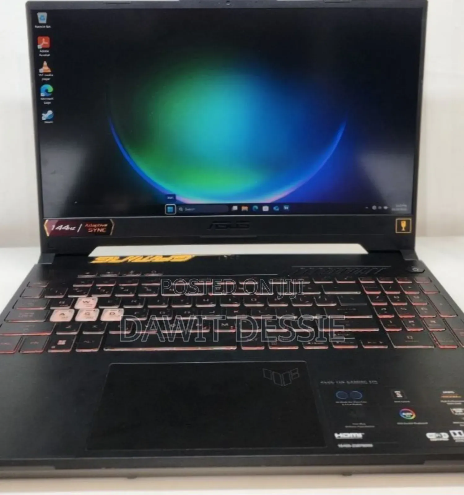 New Laptop Asus TUF Dash F15 16GB Intel Core I7 SSD 512GB