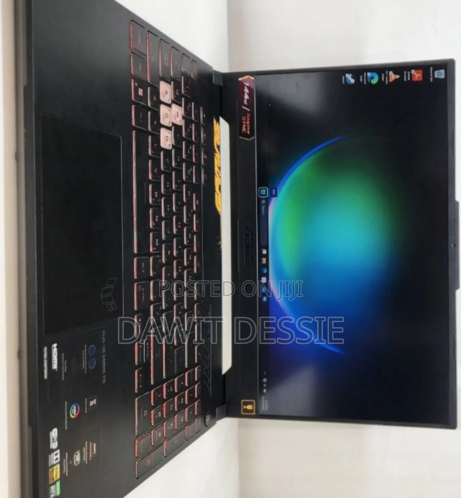 New Laptop Asus TUF Dash F15 16GB Intel Core I7 SSD 512GB
