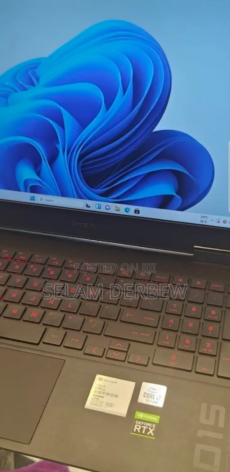New Laptop HP Omen 15 16GB Intel Core I7 SSD 1T