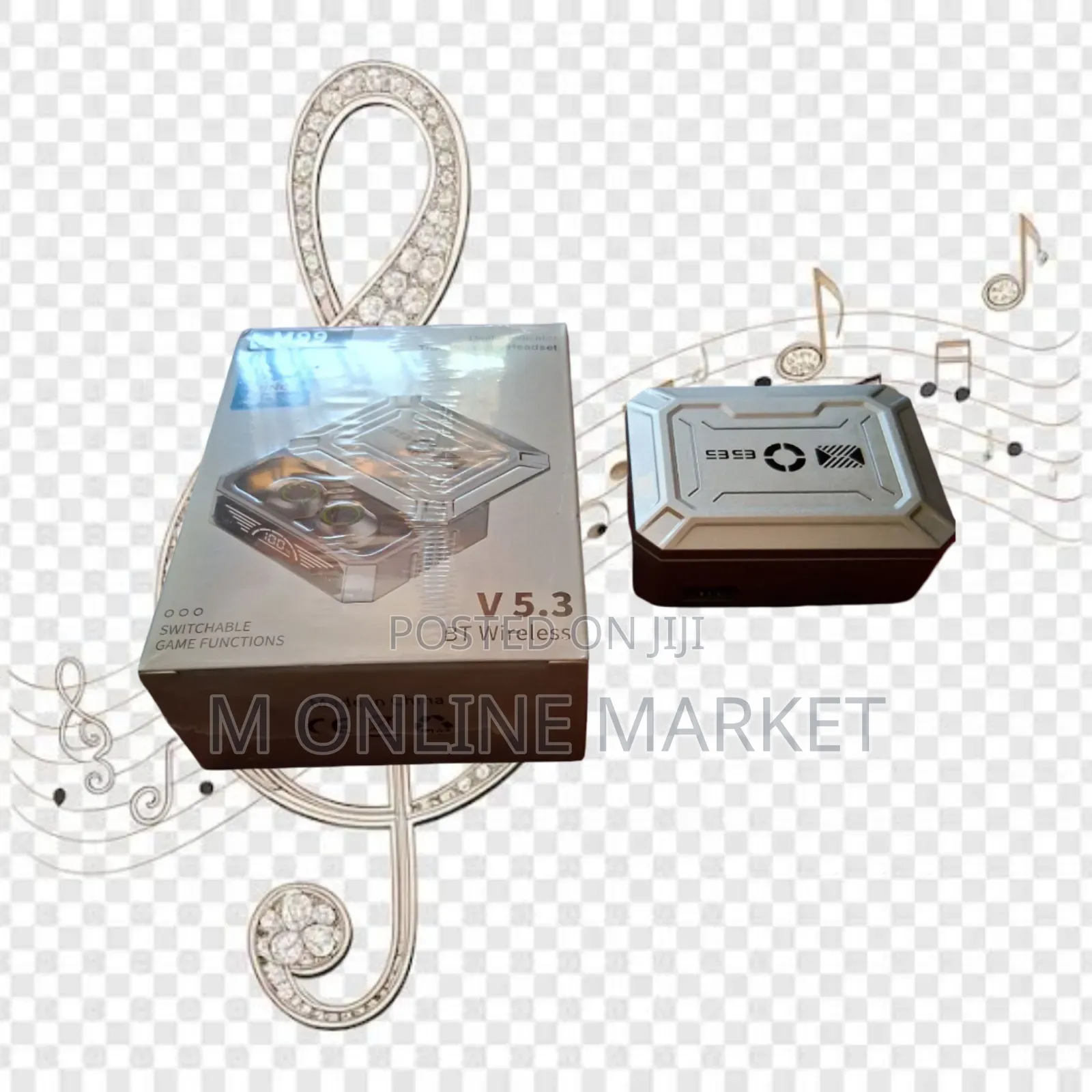 M99 Wireless Earphone: Deep Resonant Bass