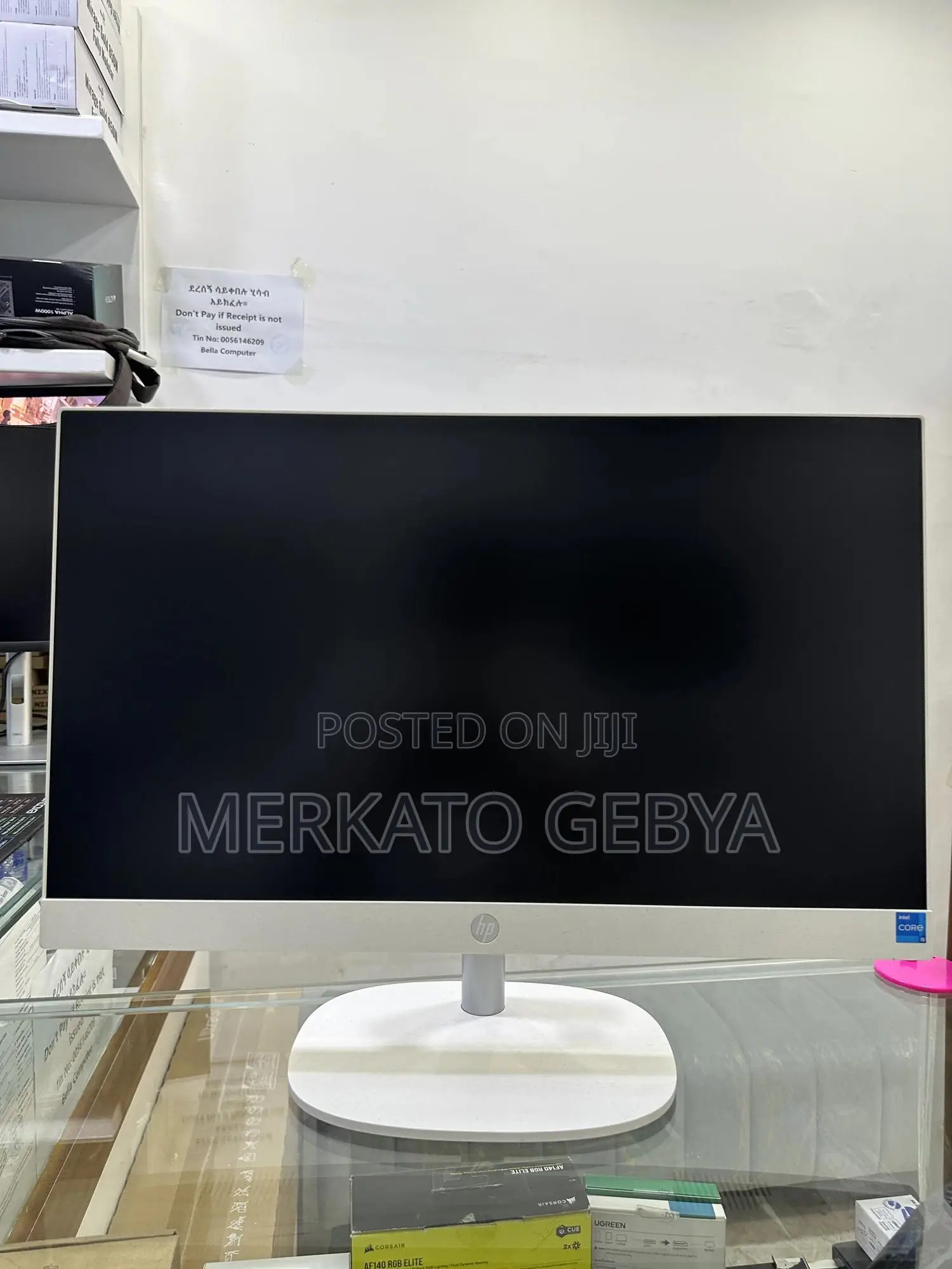 New Desktop Computer HP AiO 24 8GB Intel Core I5 SSD 512GB