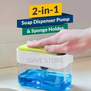 Photo - Soap Pump Dispenser With Sponge