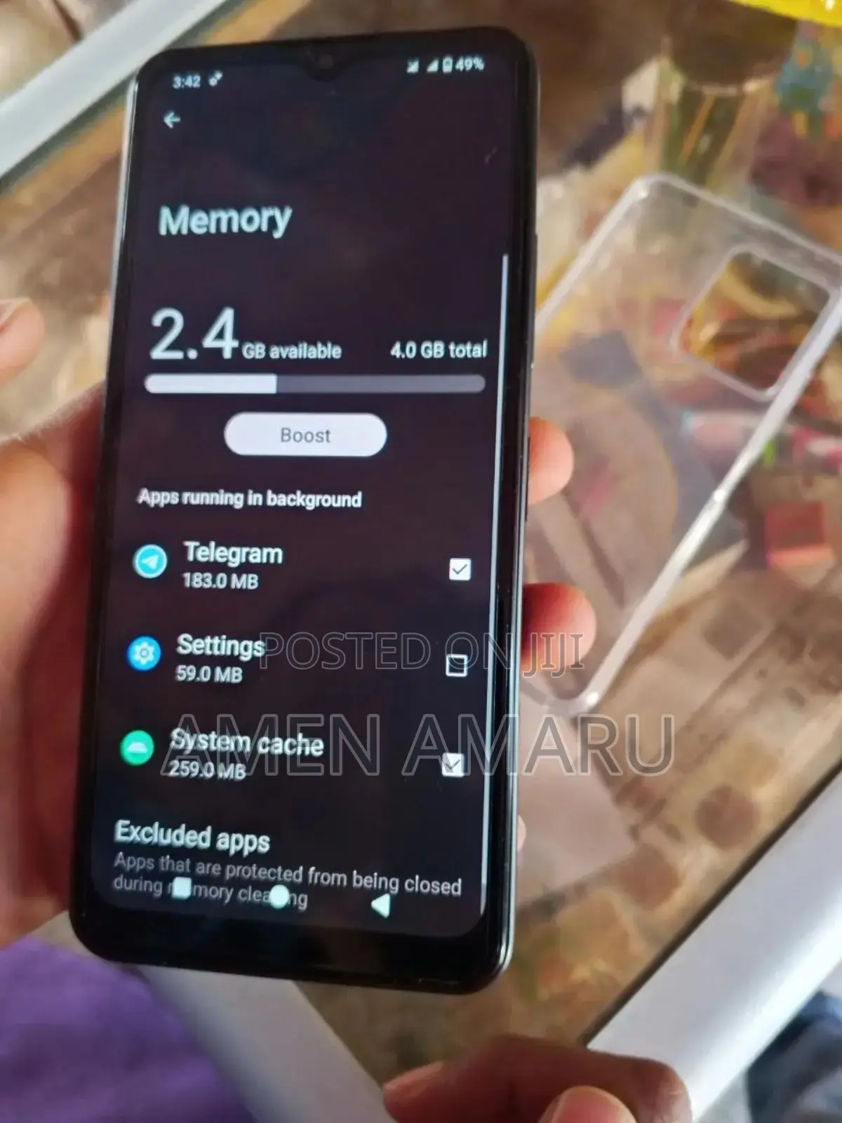 New HMD Aura 64 GB Black