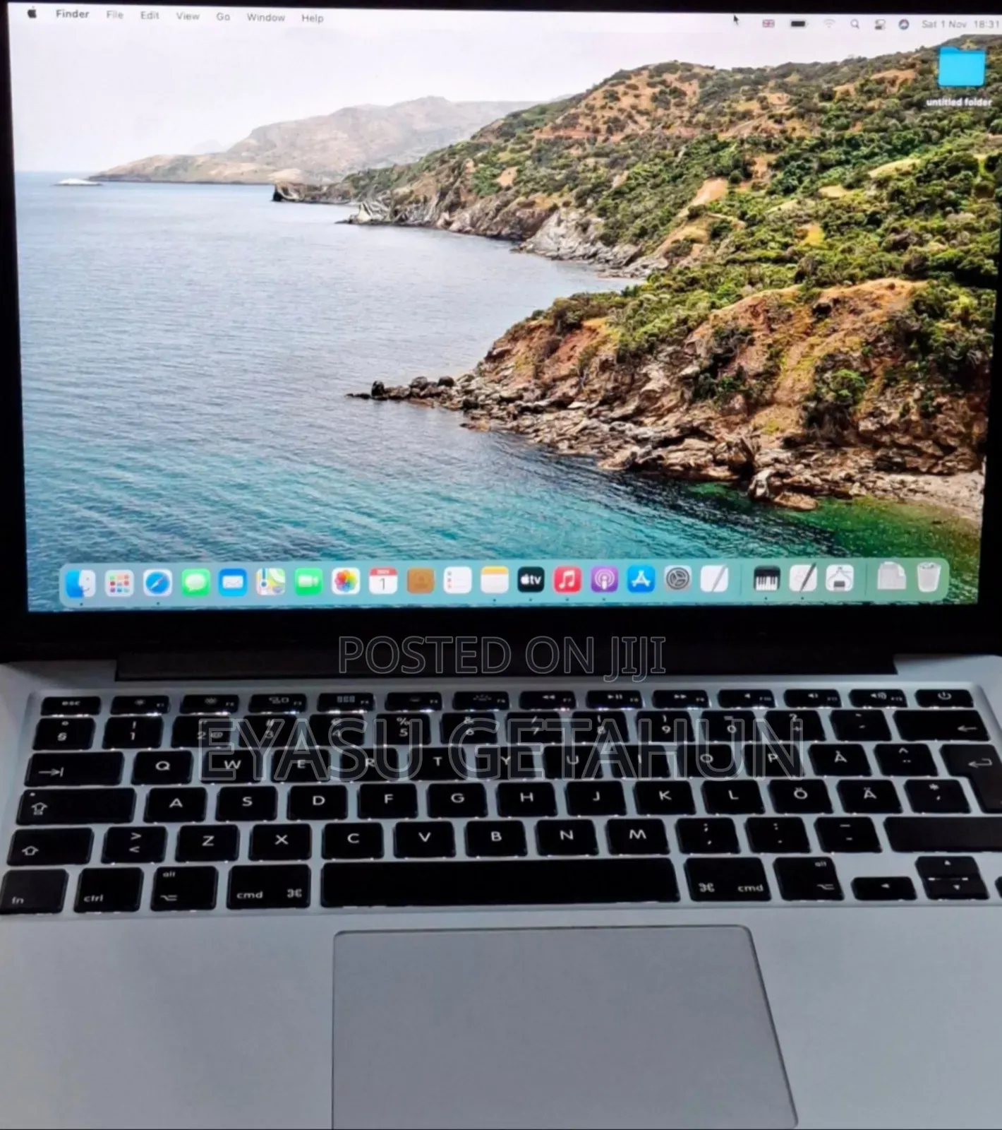 New Laptop Apple MacBook Pro 2014 8GB Intel Core I7 SSD 256GB