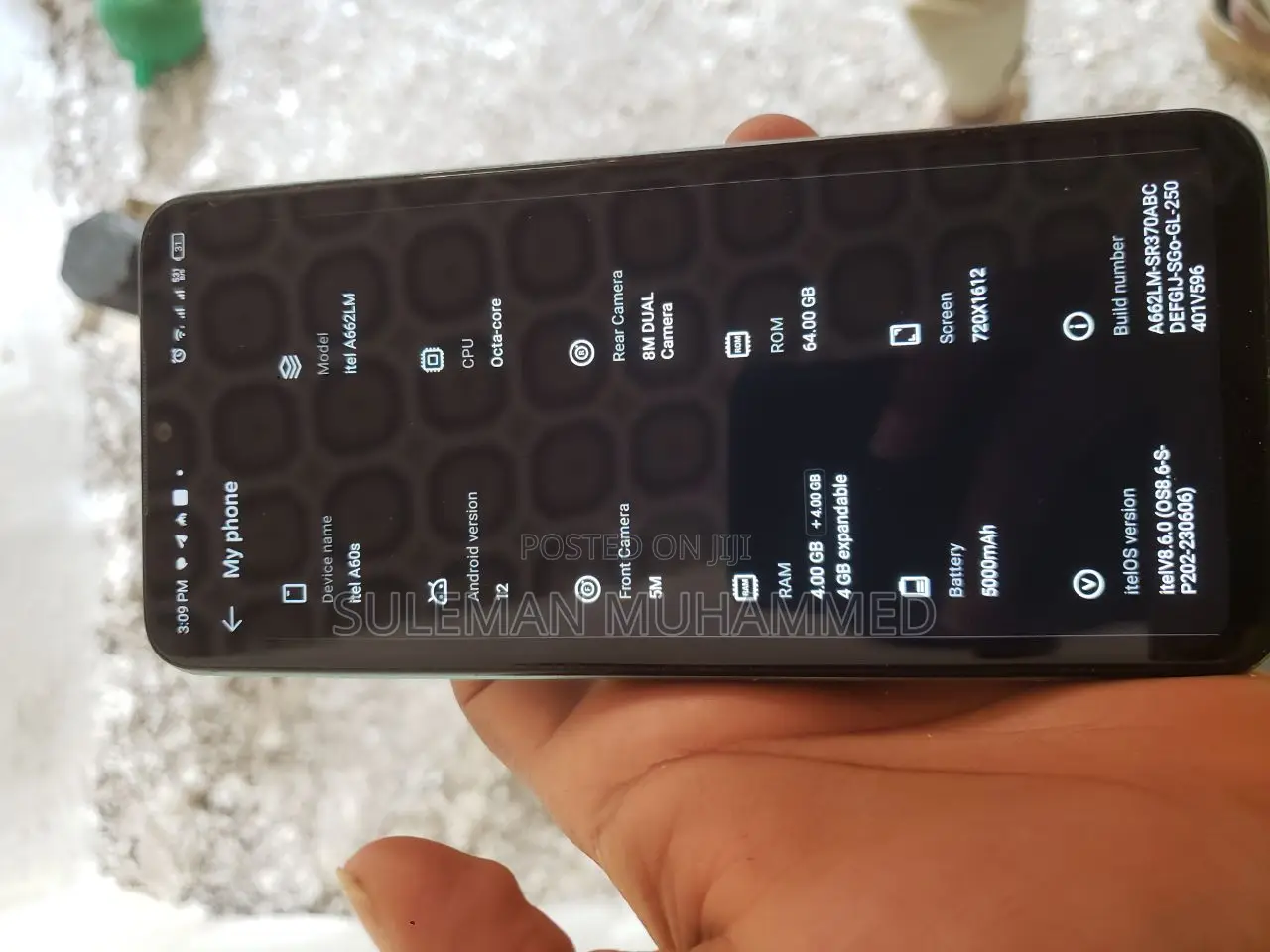 Itel A60s 64 GB Green