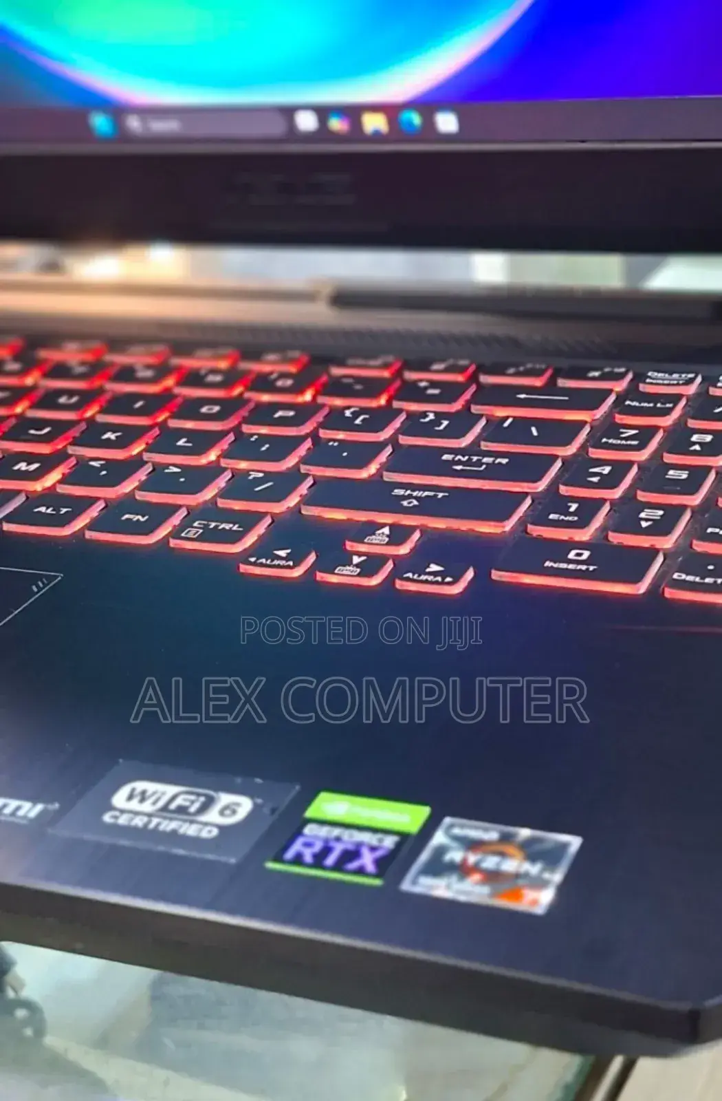 New Laptop Asus TUF Gaming A16 16GB AMD Ryzen 7 SSD 512GB