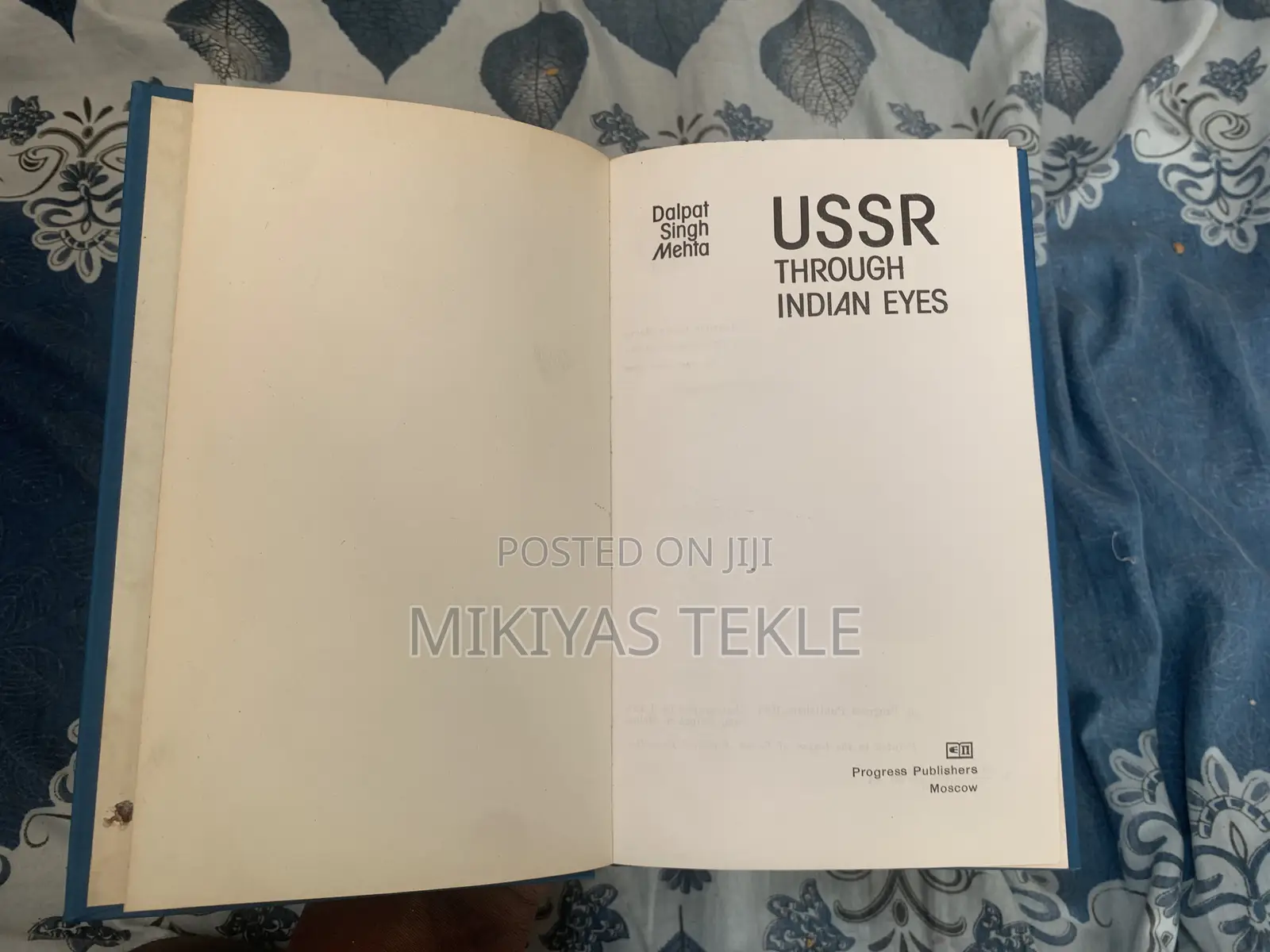 Ussr Through Indian Eyes (Hardcover)