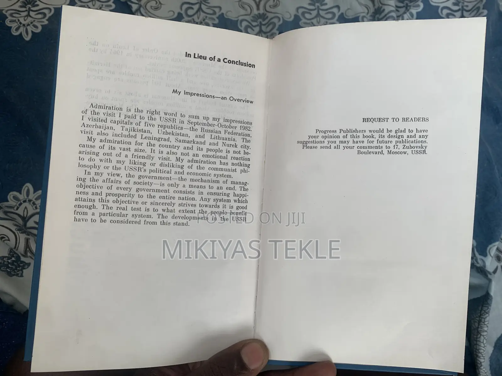 Ussr Through Indian Eyes (Hardcover)