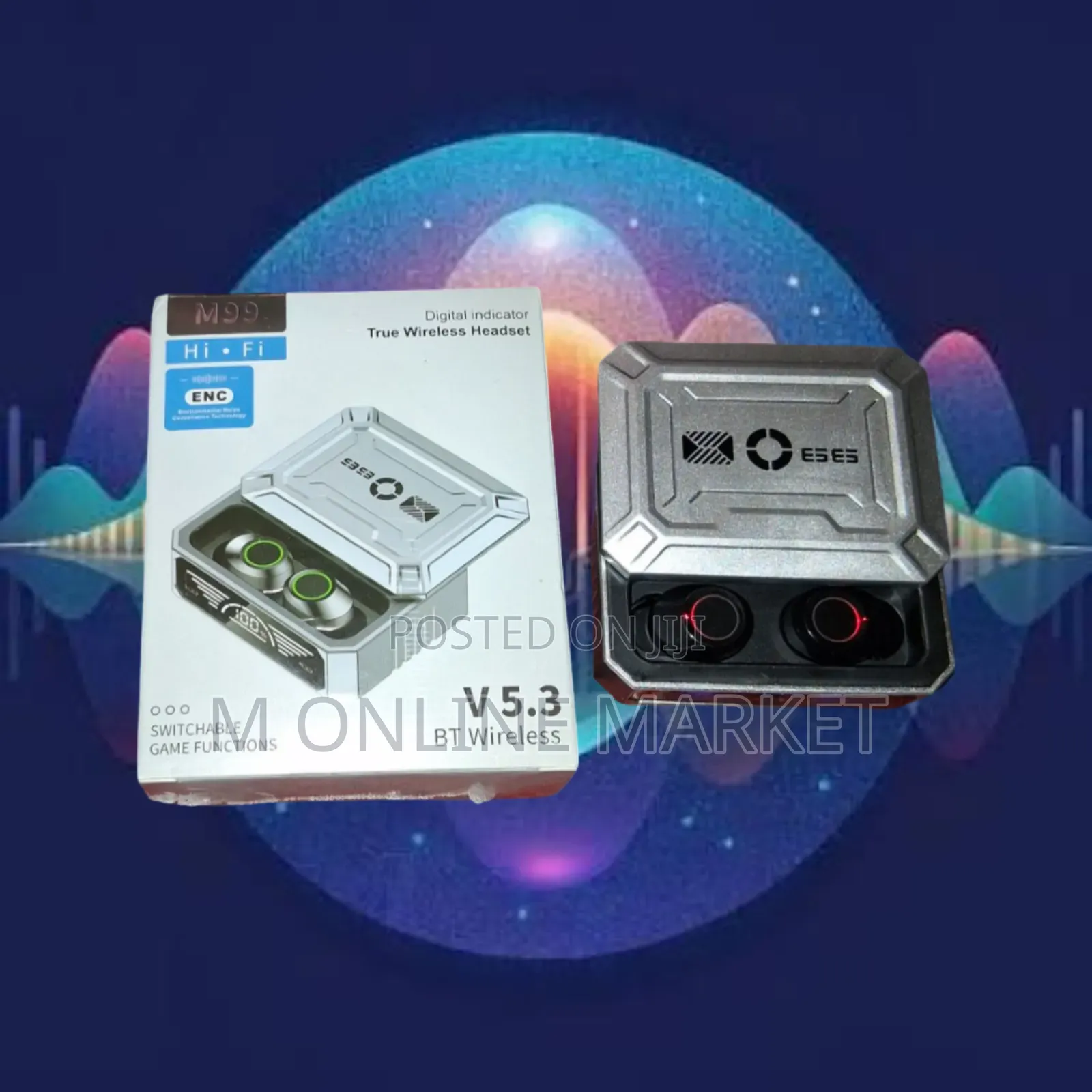 M99 Wireless Earphone: Reliable Quick Connection