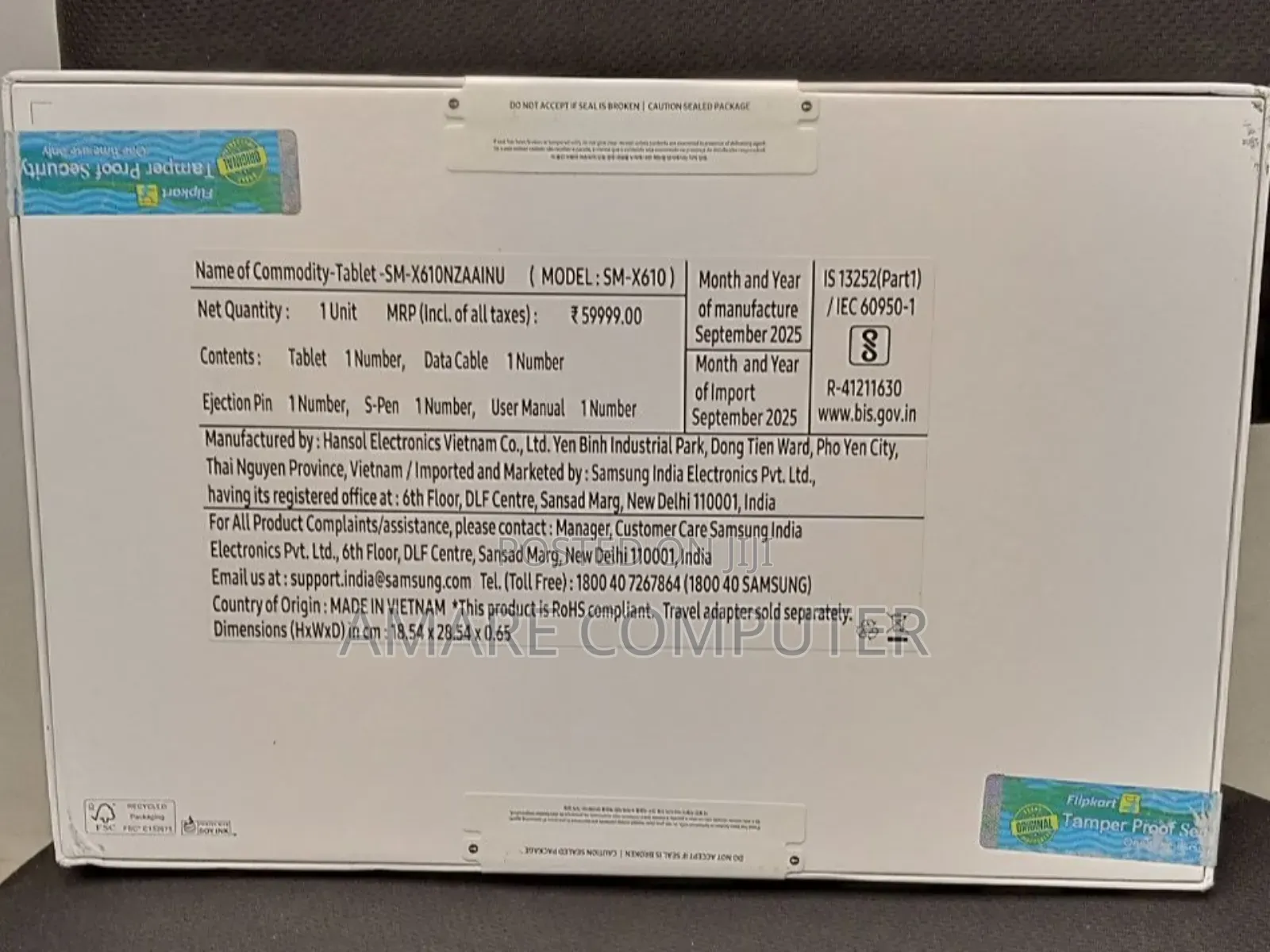 New Samsung Galaxy Tab S9 FE 128 GB