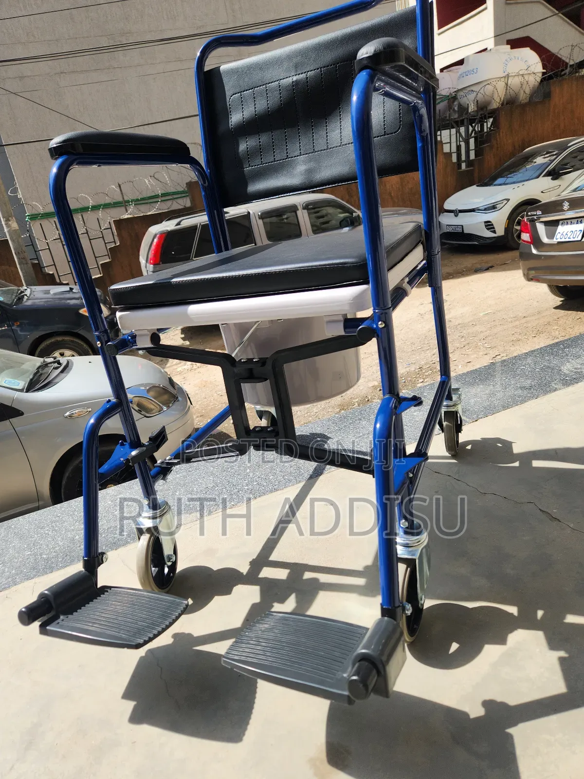 Commode Wheelchair輕鬆wheelchair Commode Wheelchair朱雀poty Wheelchair New